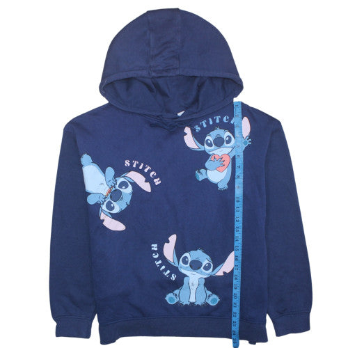 Womens UK Size L Disney Blue Pullover Hoodie