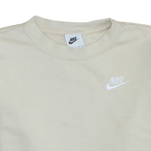 Mens UK Size XS Nike Beige Pullover Sweatshirt