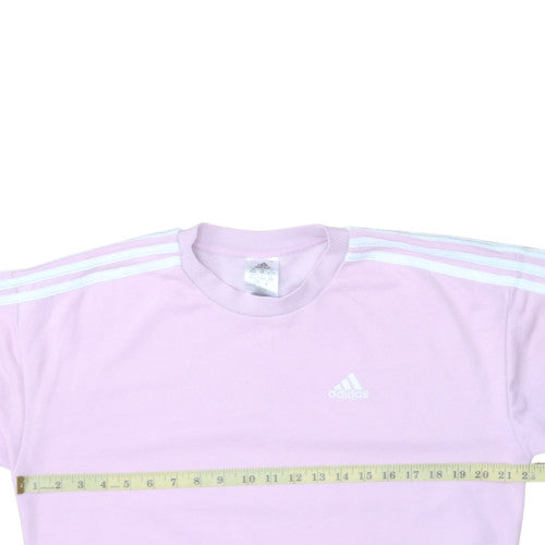 Womens UK Size XS adidas Pink Pullover Sweatshirt