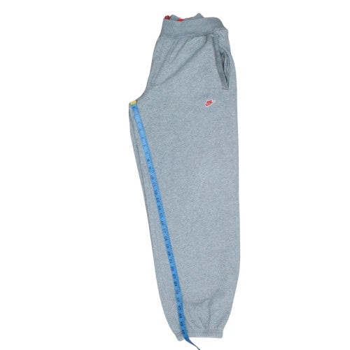 Mens UK Size M Nike Regular Fit Sweatpants Grey Trousers