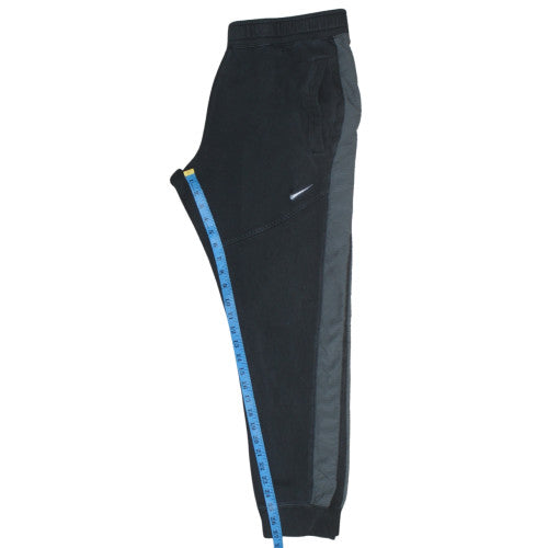 Mens UK Size L Nike Regular Fit Jogger Black Trousers