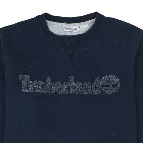 Mens UK Size L Timberland Blue Pullover Sweatshirt