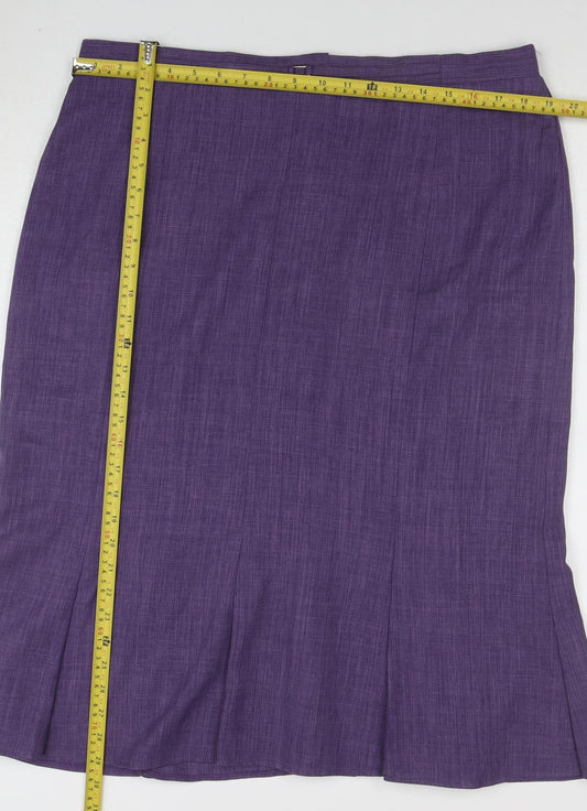 Womens UK Size 20 Damart Straight & Pencil Twill Skirt