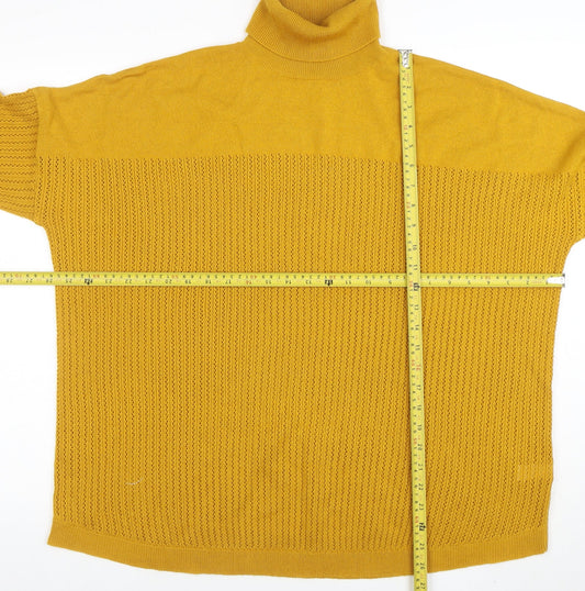Womens UK Size 20 TU Yellow Pullover Jumper