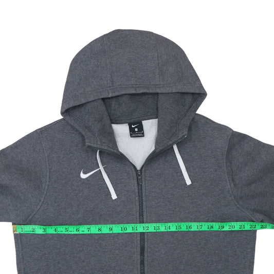 Mens UK Size M Nike Grey Full Zip Hoodie