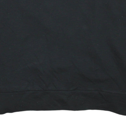 Womens UK Size 12 Emporio Armani Black Pullover Hoodie