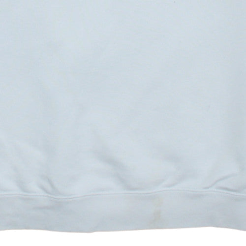 Womens UK Size L Nike White Pullover Sweatshirt