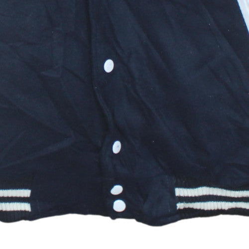 Mens UK Size S Mil-Tec Blue Varsity Jacket