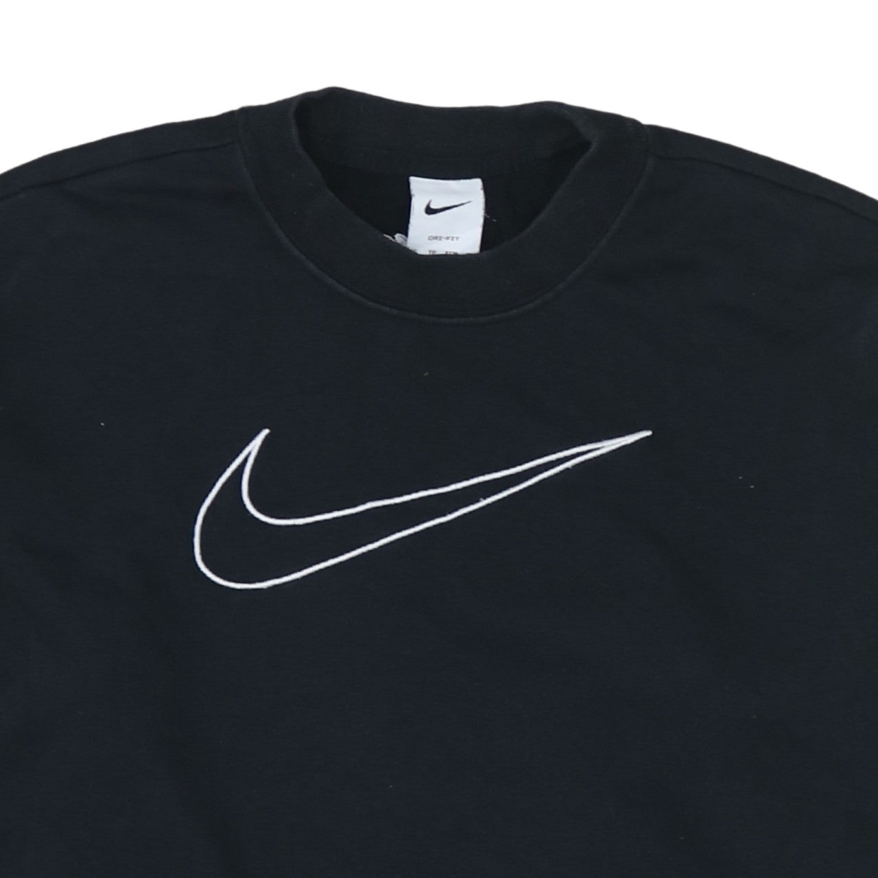 Womens UK Size S Nike Black Pullover Sweatshirt