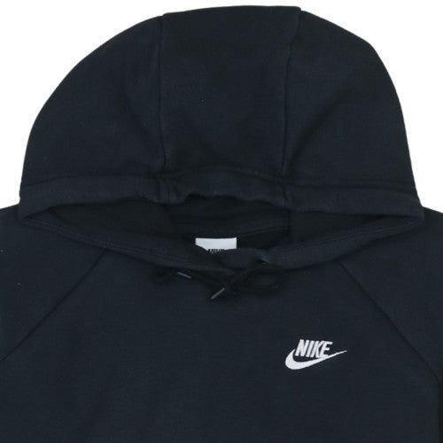 Womens UK Size S Nike Black Pullover Hoodie