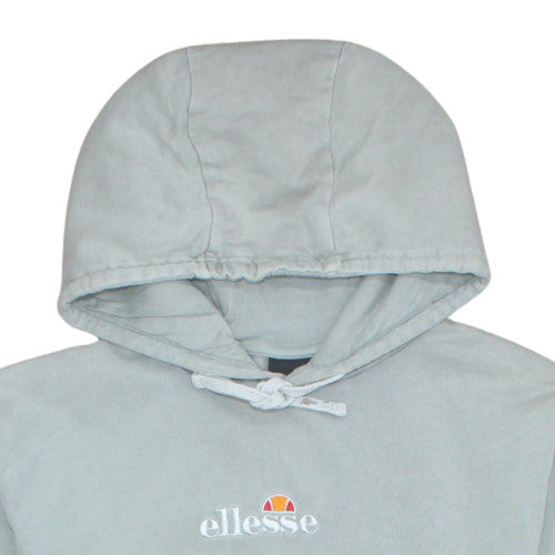 Mens UK Size M ellesse Grey Pullover Hoodie