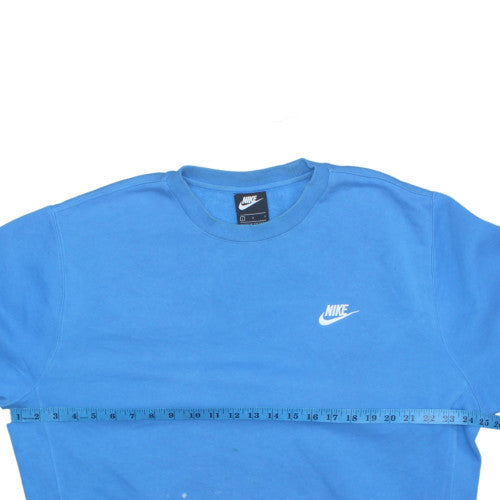 Mens UK Size L Nike Blue Pullover Sweatshirt