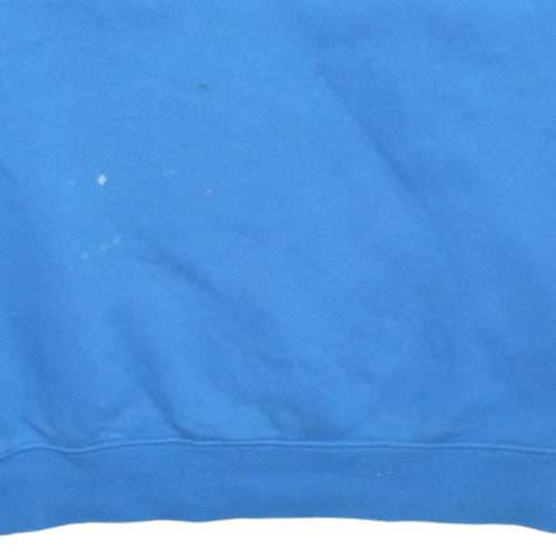 Mens UK Size L Nike Blue Pullover Sweatshirt
