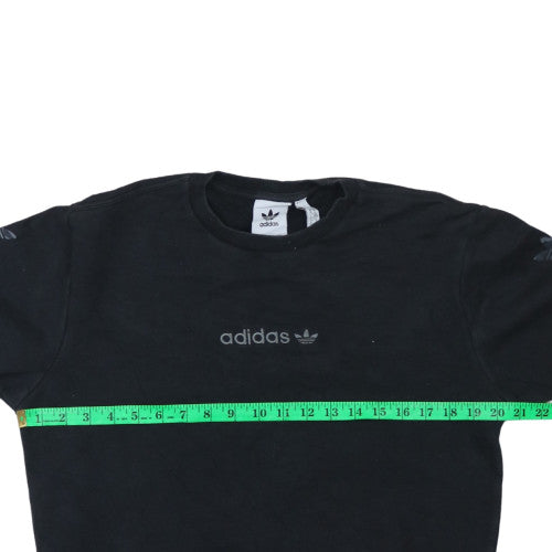 Womens UK Size XS adidas Black Pullover Sweatshirt