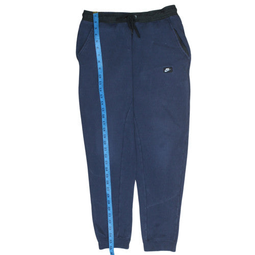 Mens UK Size M Nike Regular Fit Jogger Blue Trousers