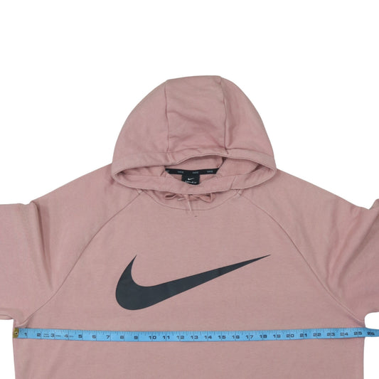 Womens UK Size XL Nike Pink Pullover Hoodie