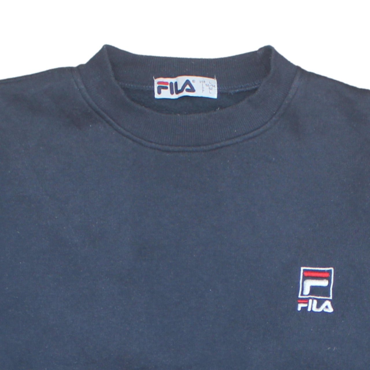 Womens UK Size L FILA Blue Pullover Sweatshirt