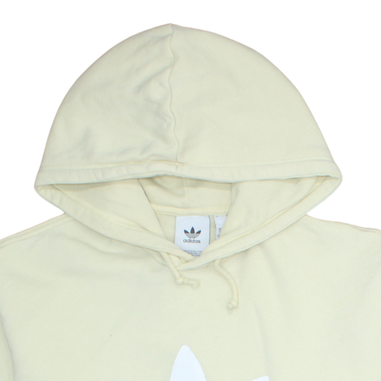Womens UK Size XL adidas Beige Pullover Hoodie