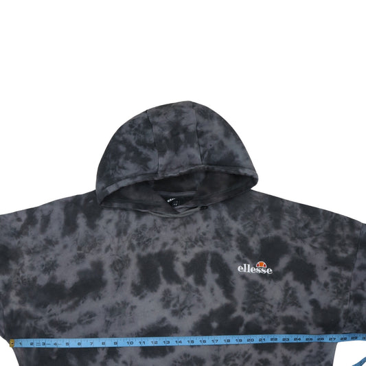 Womens UK Size 12 ellesse Black Pullover Hoodie