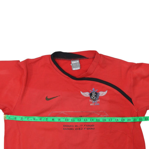Mens UK Size XL Nike Red Football T-Shirt