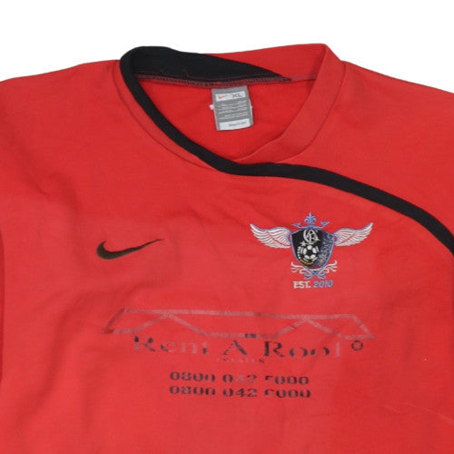 Mens UK Size XL Nike Red Football T-Shirt