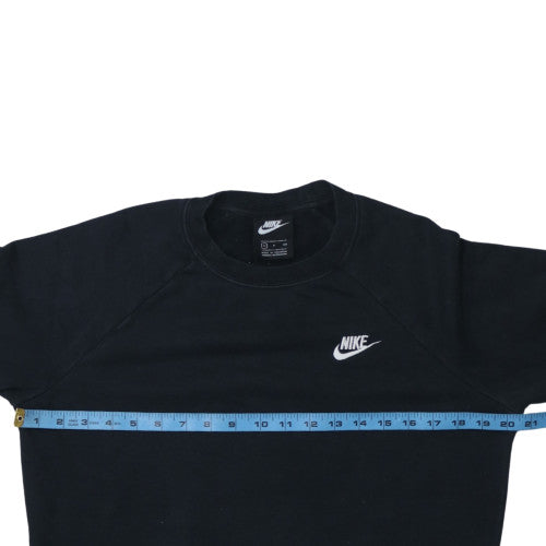 Womens UK Size S Nike Black Pullover Sweatshirt