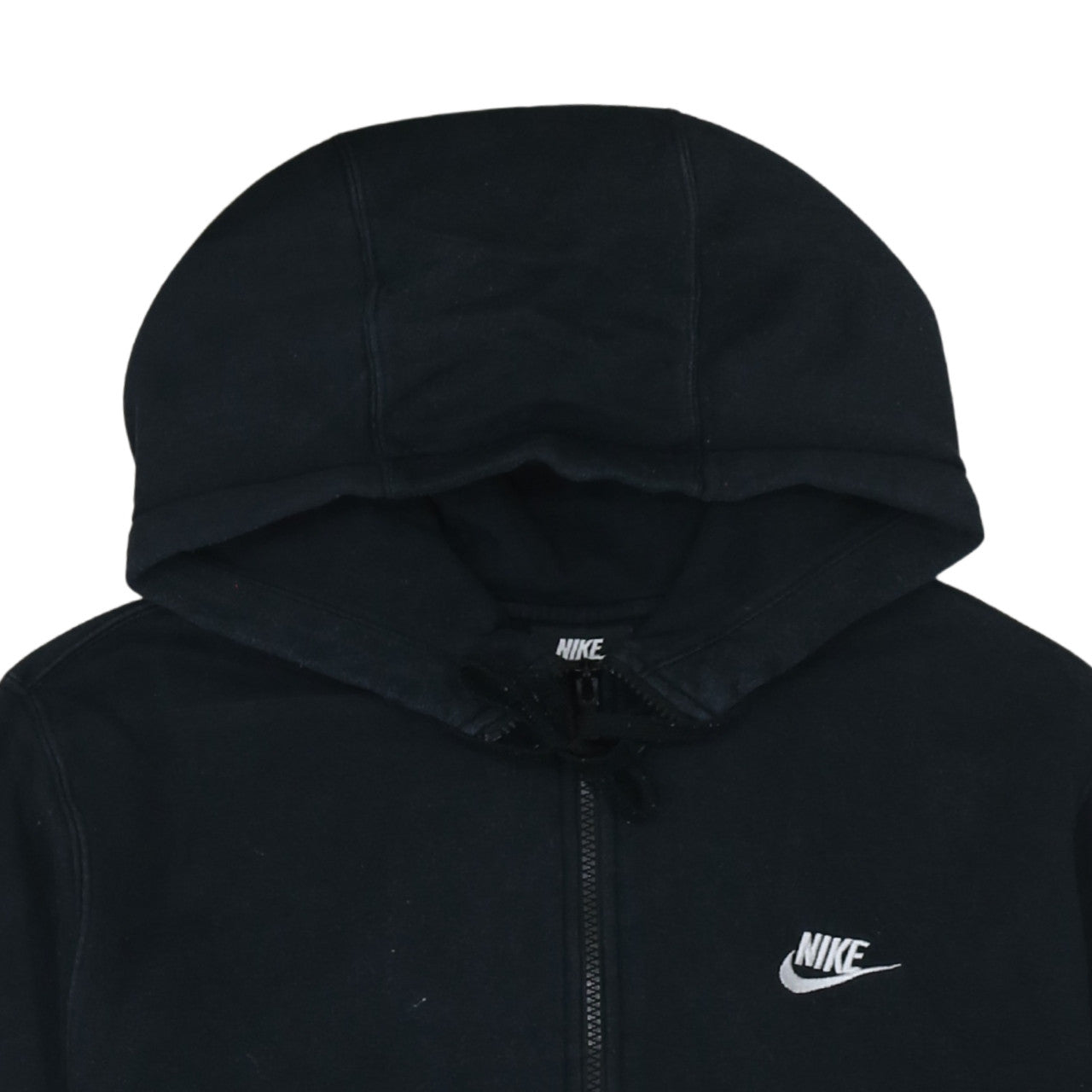 Mens UK Size M Nike Black Full Zip Hoodie