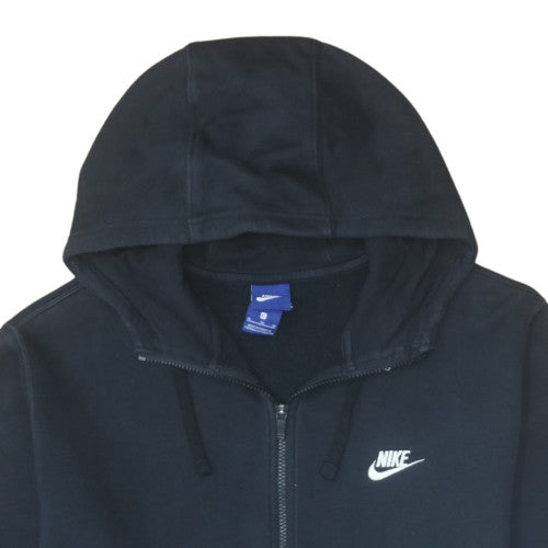 Mens UK Size XL Nike Black Full Zip Hoodie