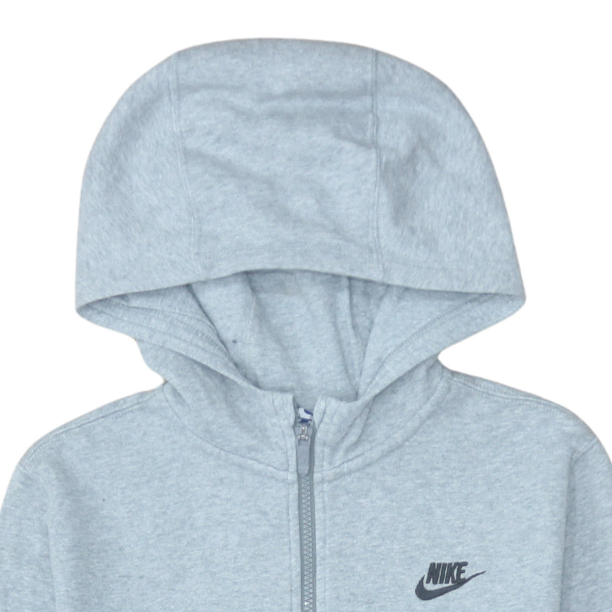 Additional view of Nike boys’ grey colourblock full zip hoodie xl 13-15 years fleece