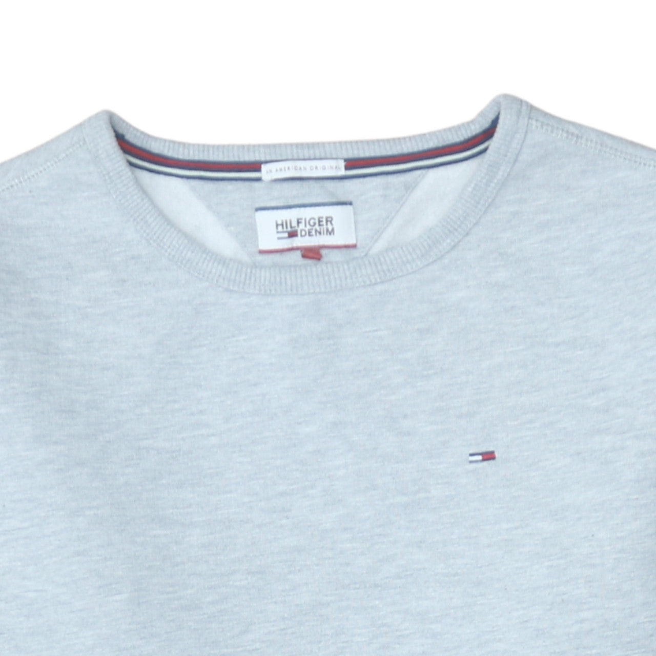 Mens UK Size M Tommy Hilfiger Grey Pullover Sweatshirt