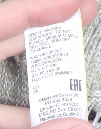 Mens UK Size S Marks and Spencer Grey Pullover Jumper