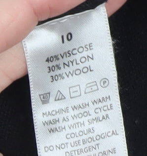 Womens UK Size 10 The White Company Grey Pullover Jumper