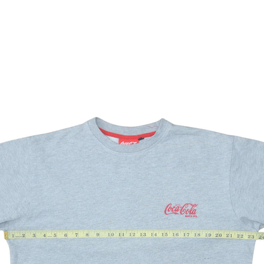Womens UK Size XL Coca-Cola Grey Pullover Sweatshirt