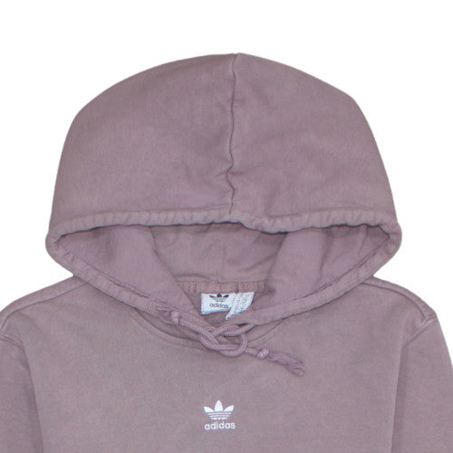 Womens UK Size 10 adidas Purple Pullover Hoodie