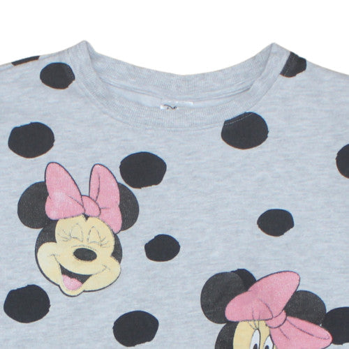 Teens UK Size 12-14 Disney Grey Pullover Sweatshirt