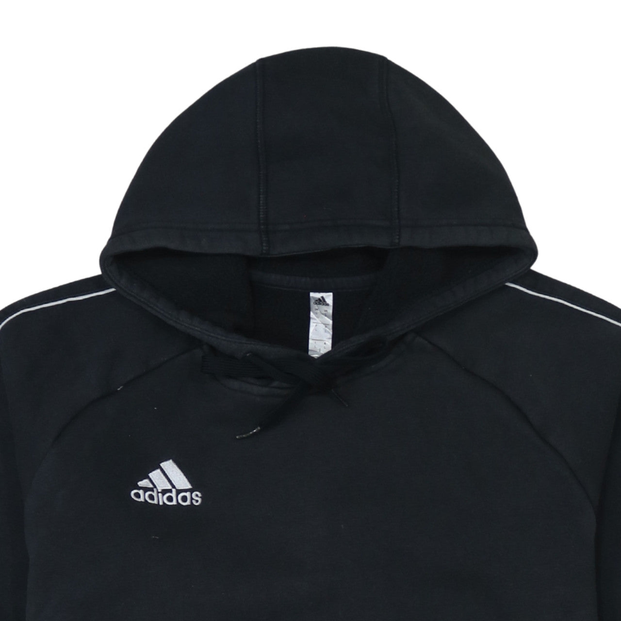 Mens UK Size L adidas Black Pullover Hoodie