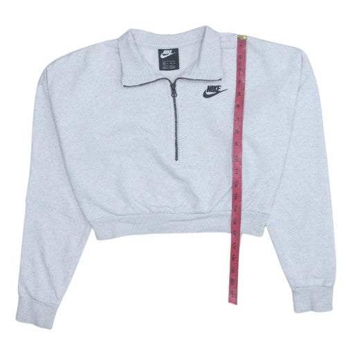 Womens UK Size XS Nike Grey Pullover Sweatshirt
