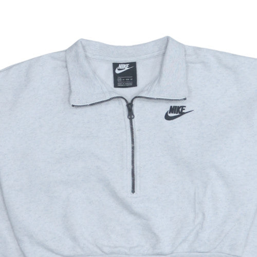 Womens UK Size XS Nike Grey Pullover Sweatshirt