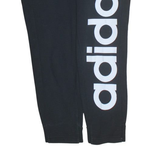 Additional view of Adidas women’s black jogger sweatpants, size M, elastic waist