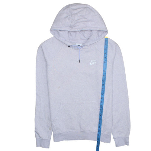 Mens UK Size M Nike Grey Pullover Hoodie
