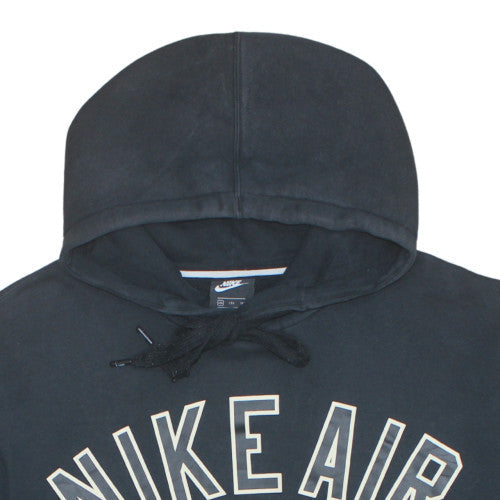 Mens UK Size 2XL Nike Black Pullover Hoodie