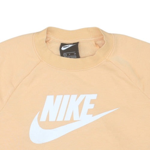 Mens UK Size S Nike Beige Pullover Sweatshirt