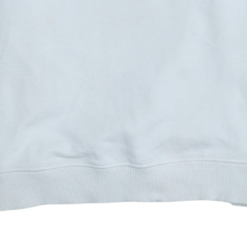 Mens UK Size M Lacoste White Pullover Sweatshirt