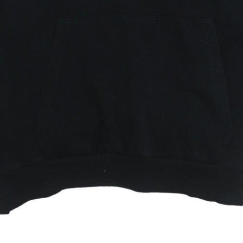 Mens UK Size M Umbro Black Pullover Hoodie
