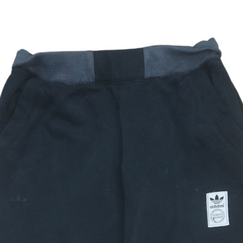 Additional view of Adidas Men's Black Fleece Sweatpants Joggers, size S, Tapered Fit