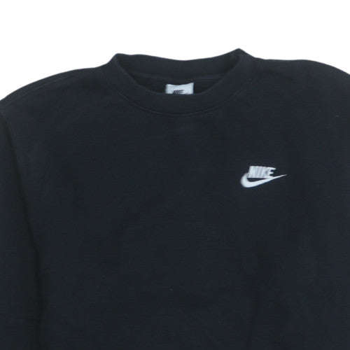 Mens UK Size XS Nike Black Pullover Sweatshirt