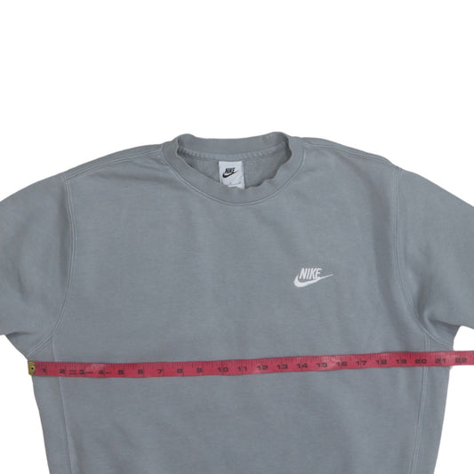 Womens UK Size S Nike Grey Pullover Sweatshirt