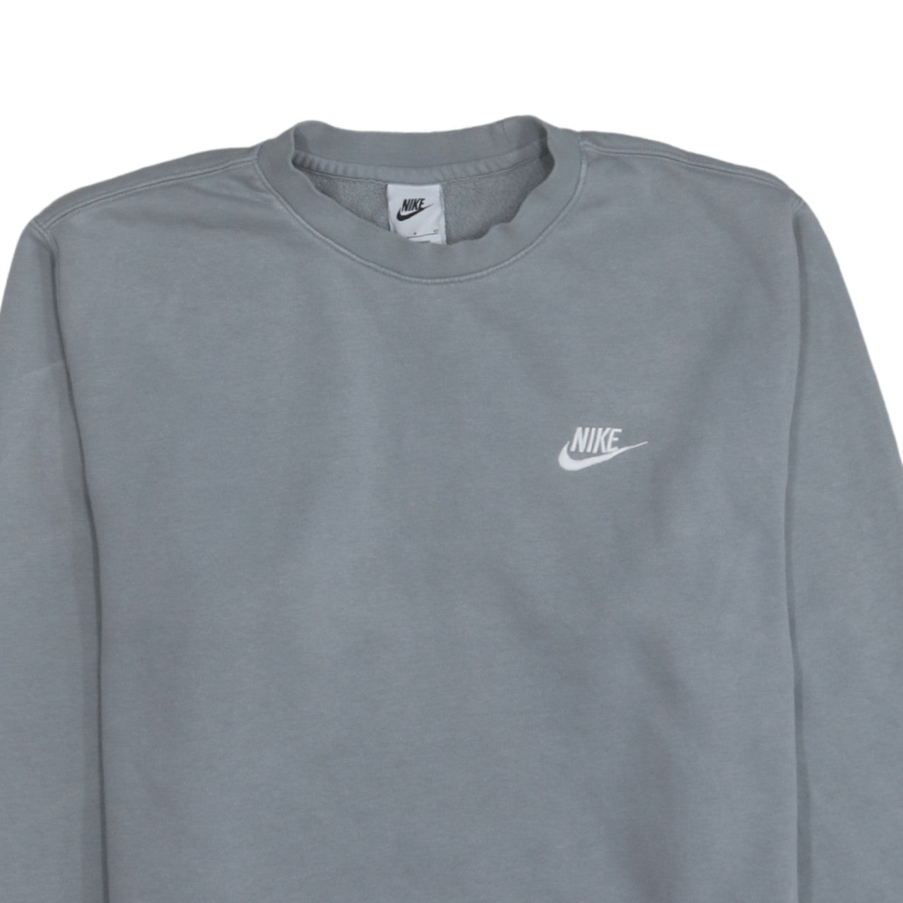 Womens UK Size S Nike Grey Pullover Sweatshirt