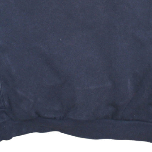 Additional view of Puma boys’ green & navy irfu hoodie sweatshirt, size 14, (164) cotton blend