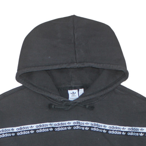 Womens UK Size 14 adidas Black Pullover Hoodie